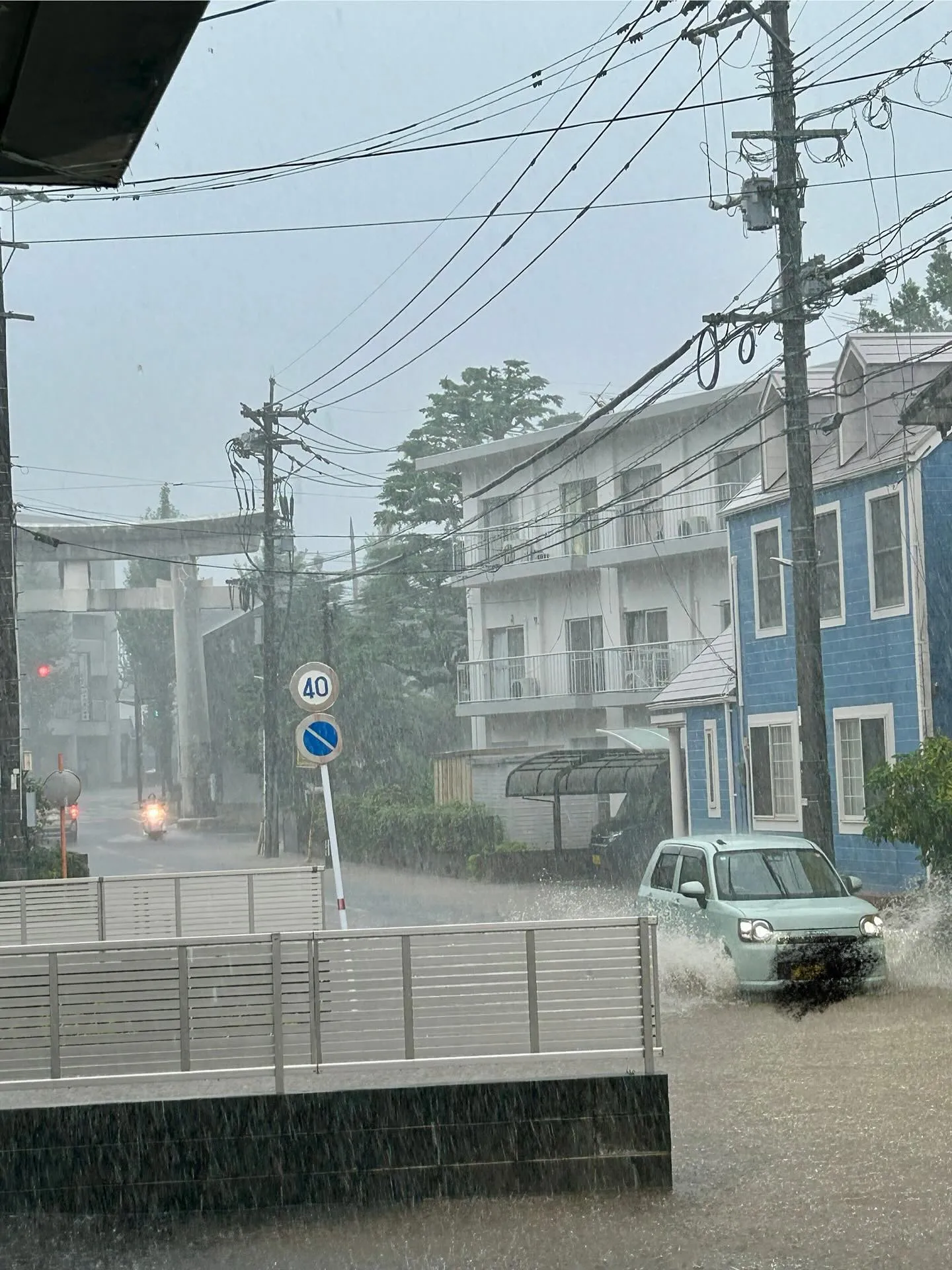雨☔すごっ⚡️ 何もなければいいですね