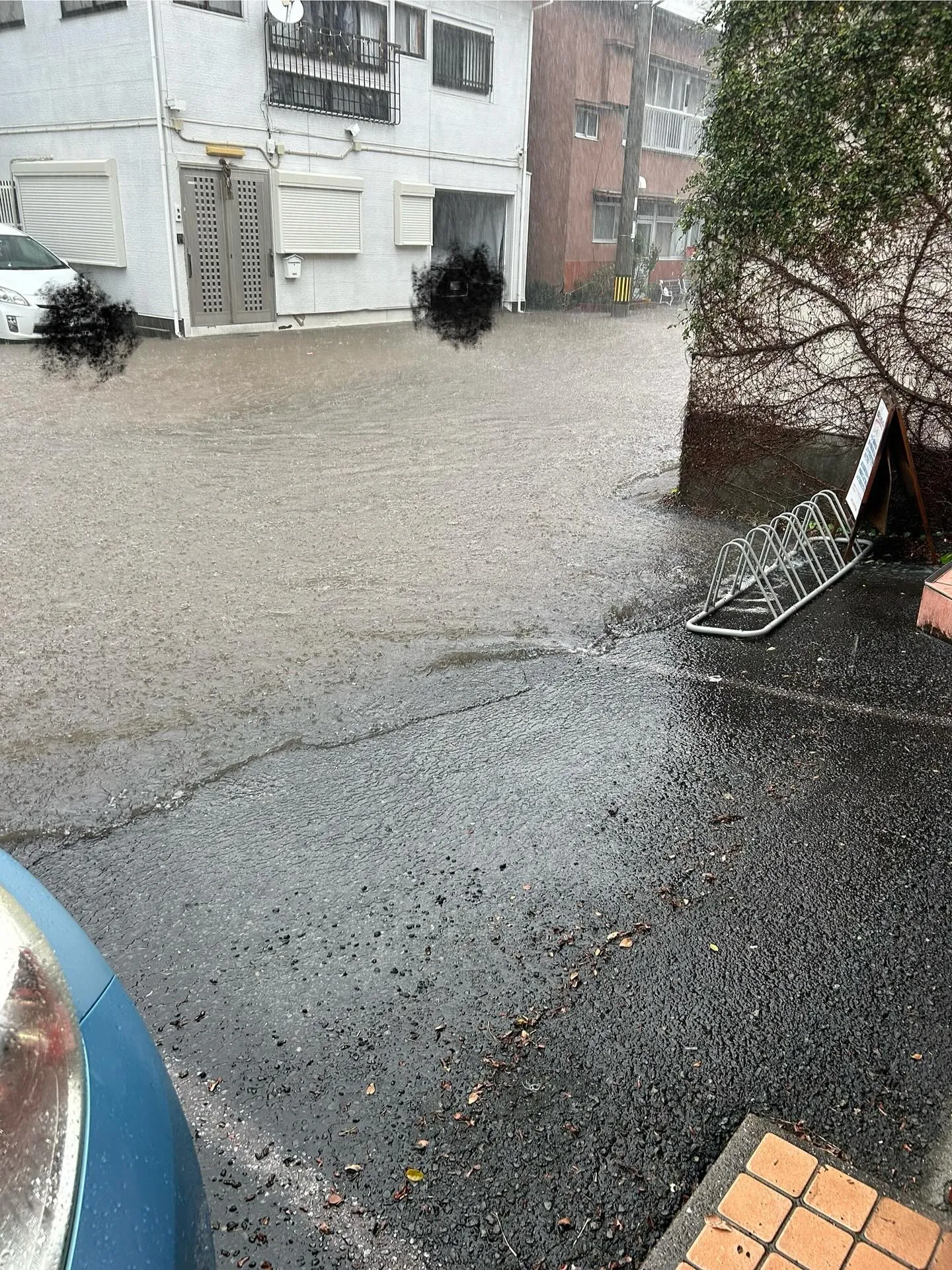 雨☔すごっ⚡️ 何もなければいいですね